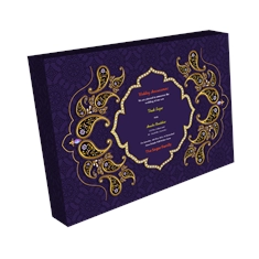 Wedding Announcement Gift Box Gradient Finish 4 x 50G Dry Fruits